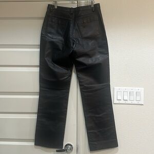 Banana Republic Leather Pants 12 EUC
